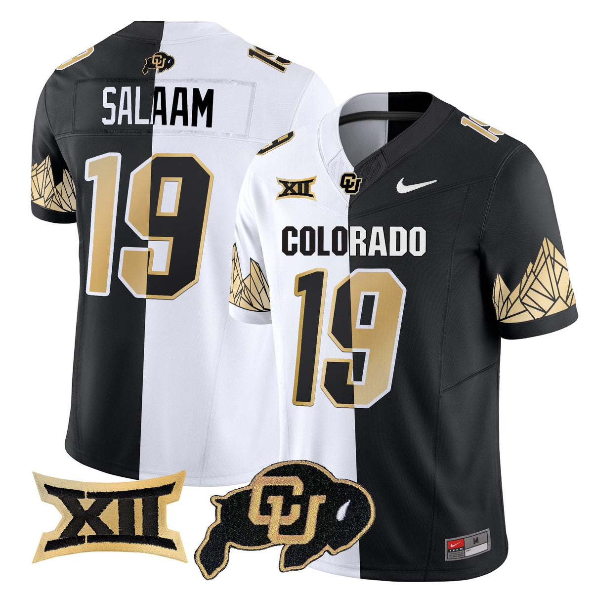 Men's Colorado Buffaloes Vapor Limited Jersey V4 - Big 12 XII Patch - All Stitched - image 37