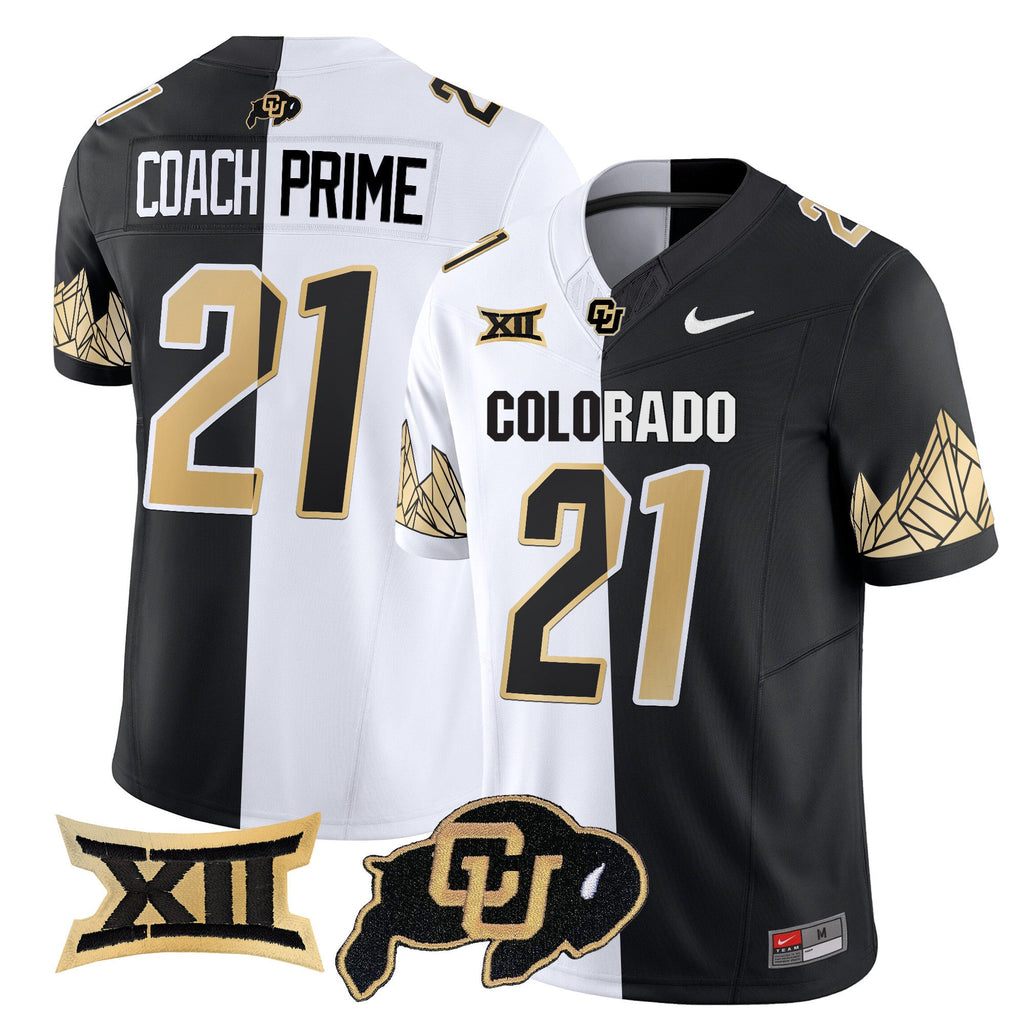 Men's Colorado Buffaloes Vapor Limited Jersey V4 - Big 12 XII Patch - All Stitched - image 39