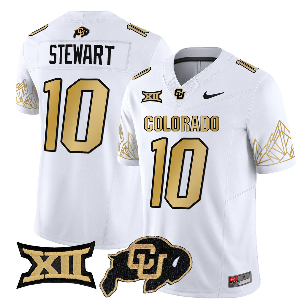 Men's Colorado Buffaloes Vapor Limited Jersey V4 - Big 12 XII Patch - All Stitched - image 46