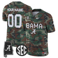 Alabama Crimson Tide 2024 Military Vapor Limited Custom Jersey - All Stitched - image 1