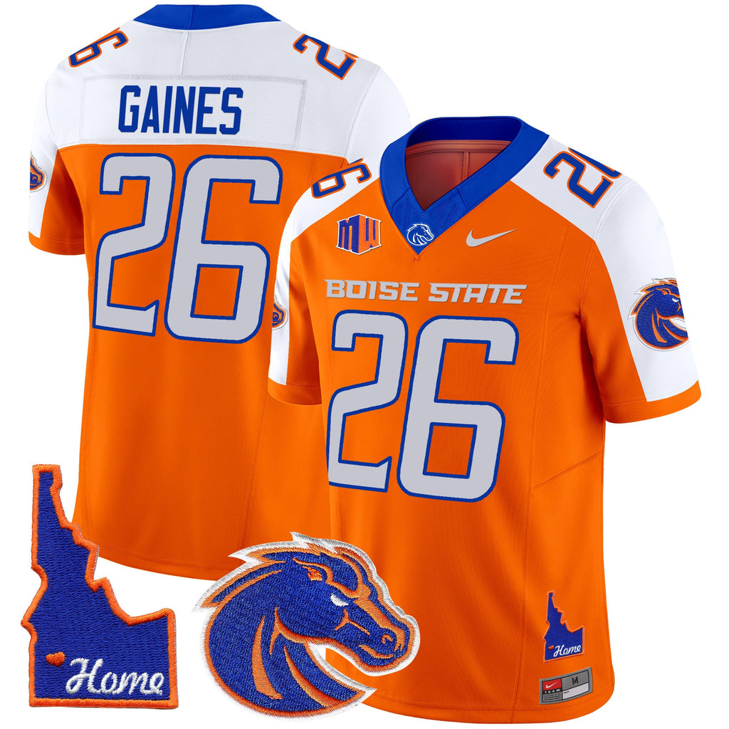 Men's Boise State Broncos 2024 Home Patch Vapor Limited Jersey - All Stitched - image 12