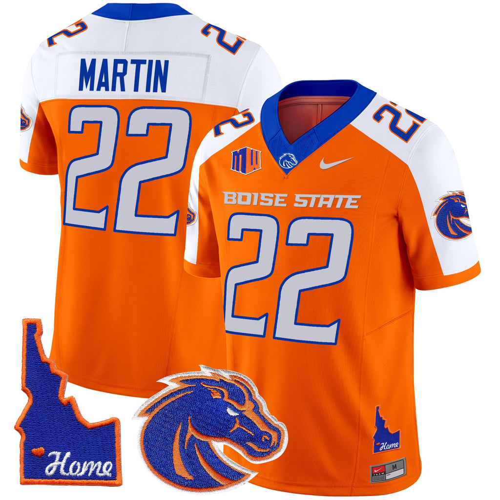 Men's Boise State Broncos 2024 Home Patch Vapor Limited Jersey - All Stitched - image 14