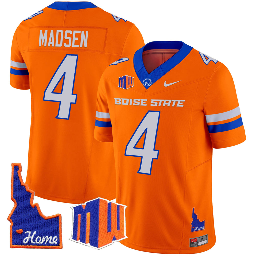 Men's Boise State Broncos 2024 Home Patch Vapor Limited Jersey - All Stitched - image 26