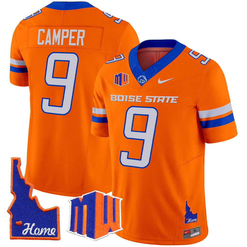 Men's Boise State Broncos 2024 Home Patch Vapor Limited Jersey - All Stitched - image 27