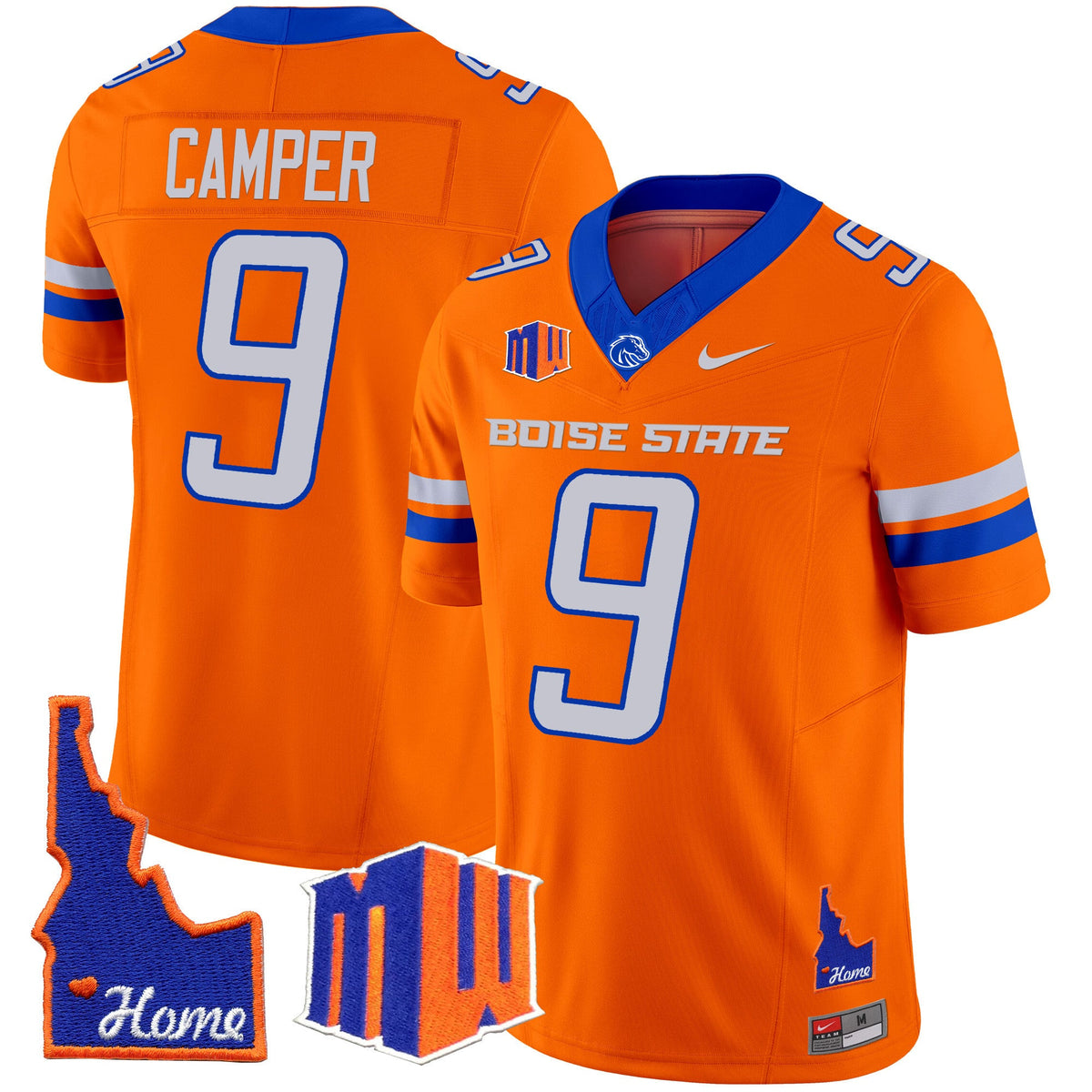 Men's Boise State Broncos 2024 Home Patch Vapor Limited Jersey - All Stitched - image 27