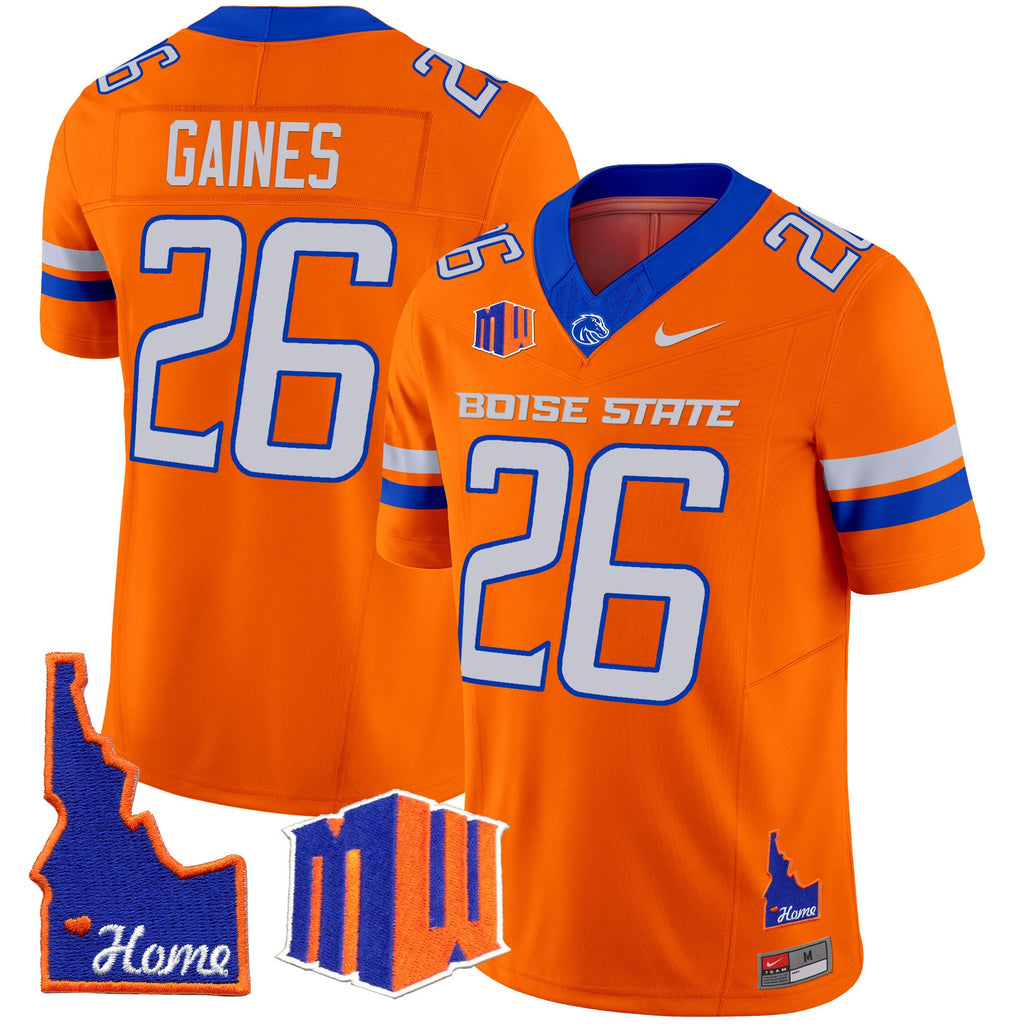 Men's Boise State Broncos 2024 Home Patch Vapor Limited Jersey - All Stitched - image 28