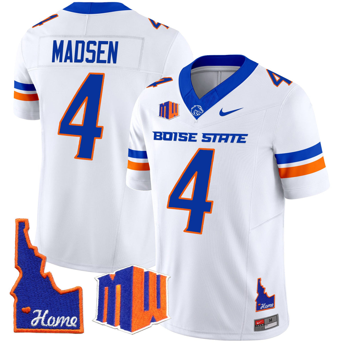 Men's Boise State Broncos 2024 Home Patch Vapor Limited Jersey - All Stitched - image 34