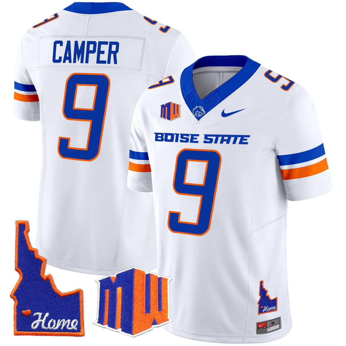Men's Boise State Broncos 2024 Home Patch Vapor Limited Jersey - All Stitched - image 35