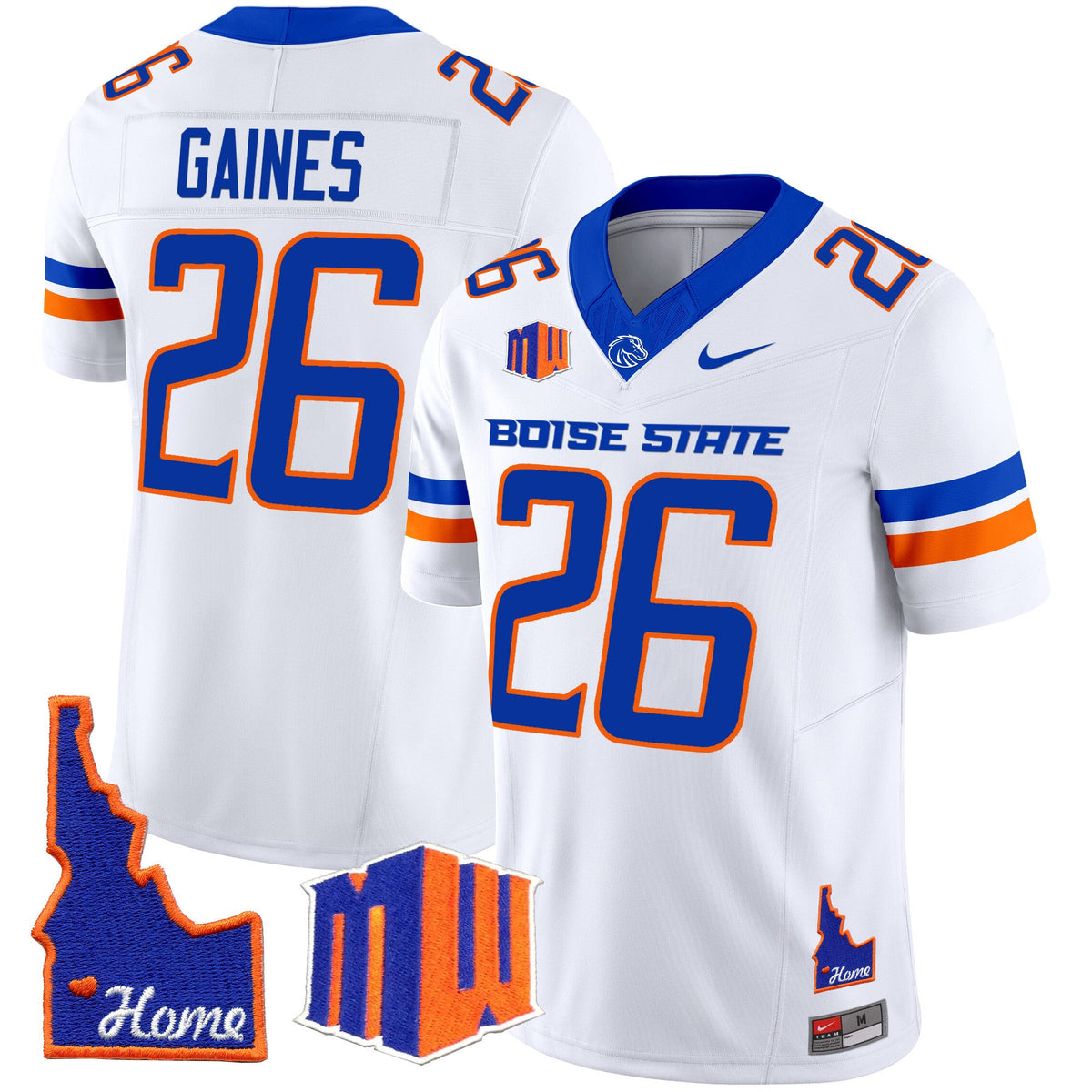 Men's Boise State Broncos 2024 Home Patch Vapor Limited Jersey - All Stitched - image 36