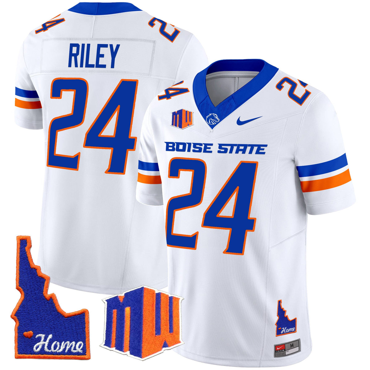 Men's Boise State Broncos 2024 Home Patch Vapor Limited Jersey - All Stitched - image 39