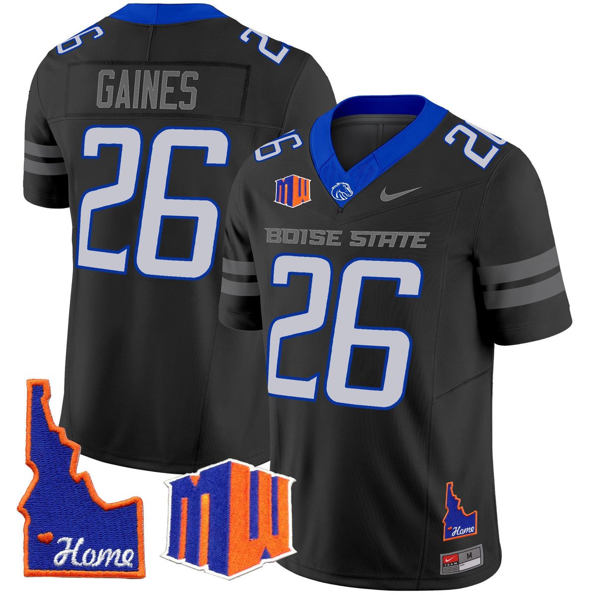 Men's Boise State Broncos 2024 Home Patch Vapor Limited Jersey - All Stitched - image 44