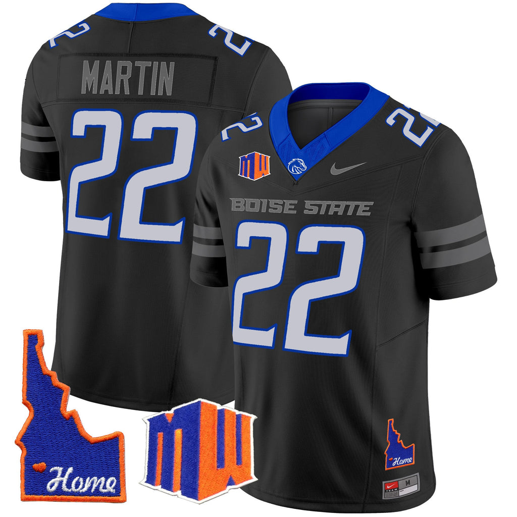 Men's Boise State Broncos 2024 Home Patch Vapor Limited Jersey - All Stitched - image 46