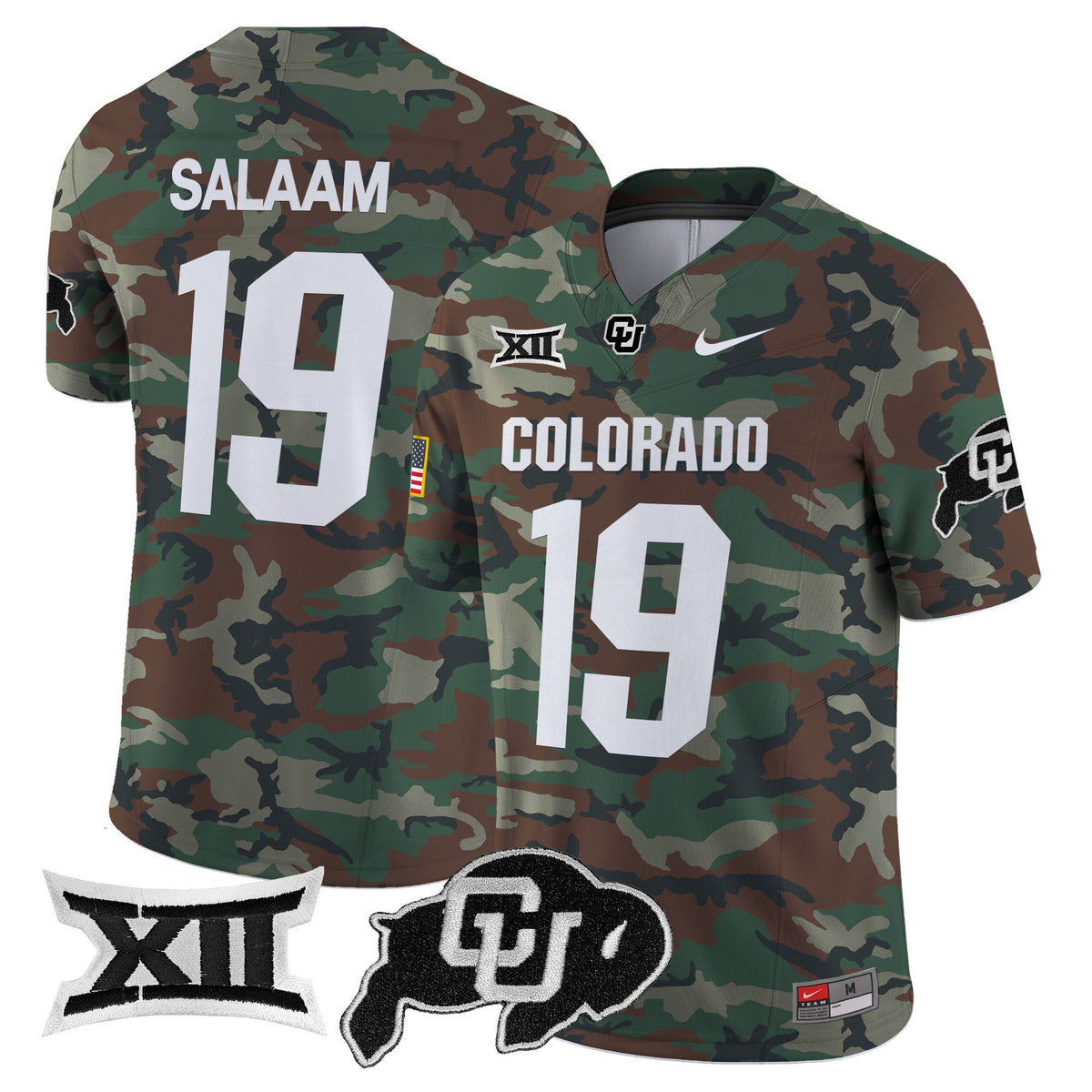 Colorado Buffaloes 2024 Military Vapor Limited Jersey - All Stitched - image 5