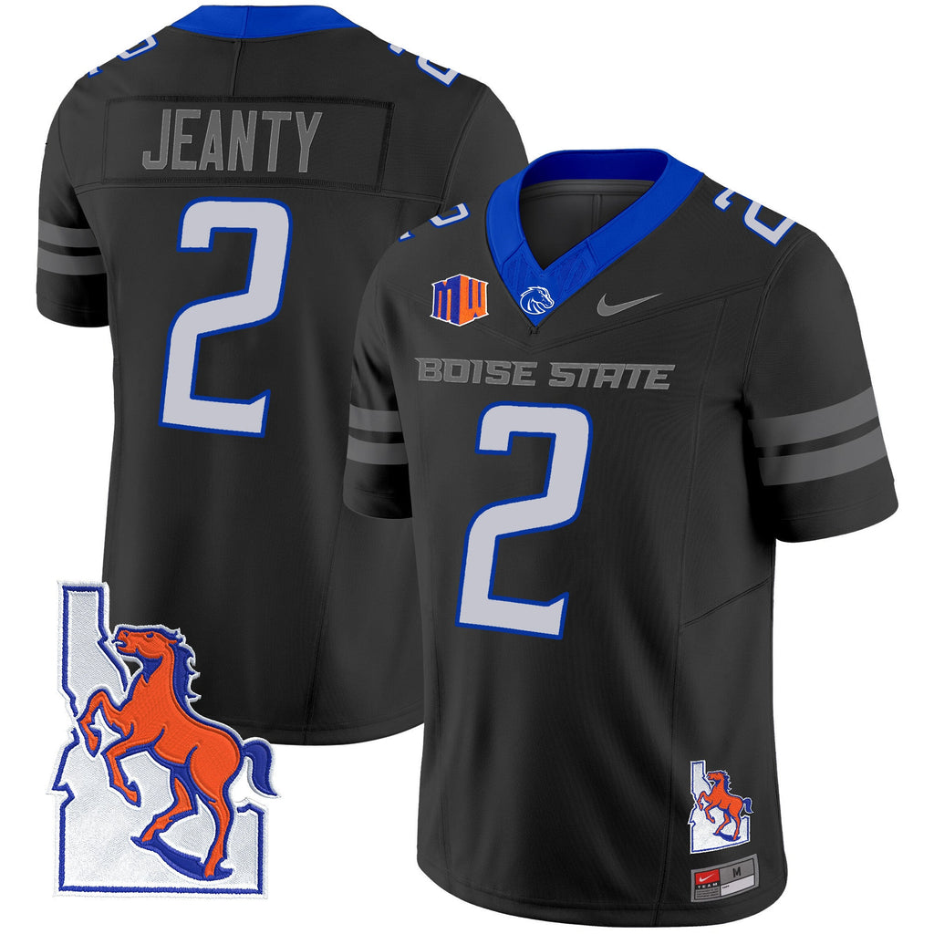 Men's Boise State Broncos 2024 Map Patch Vapor Limited Jersey - All Stitched - image 41