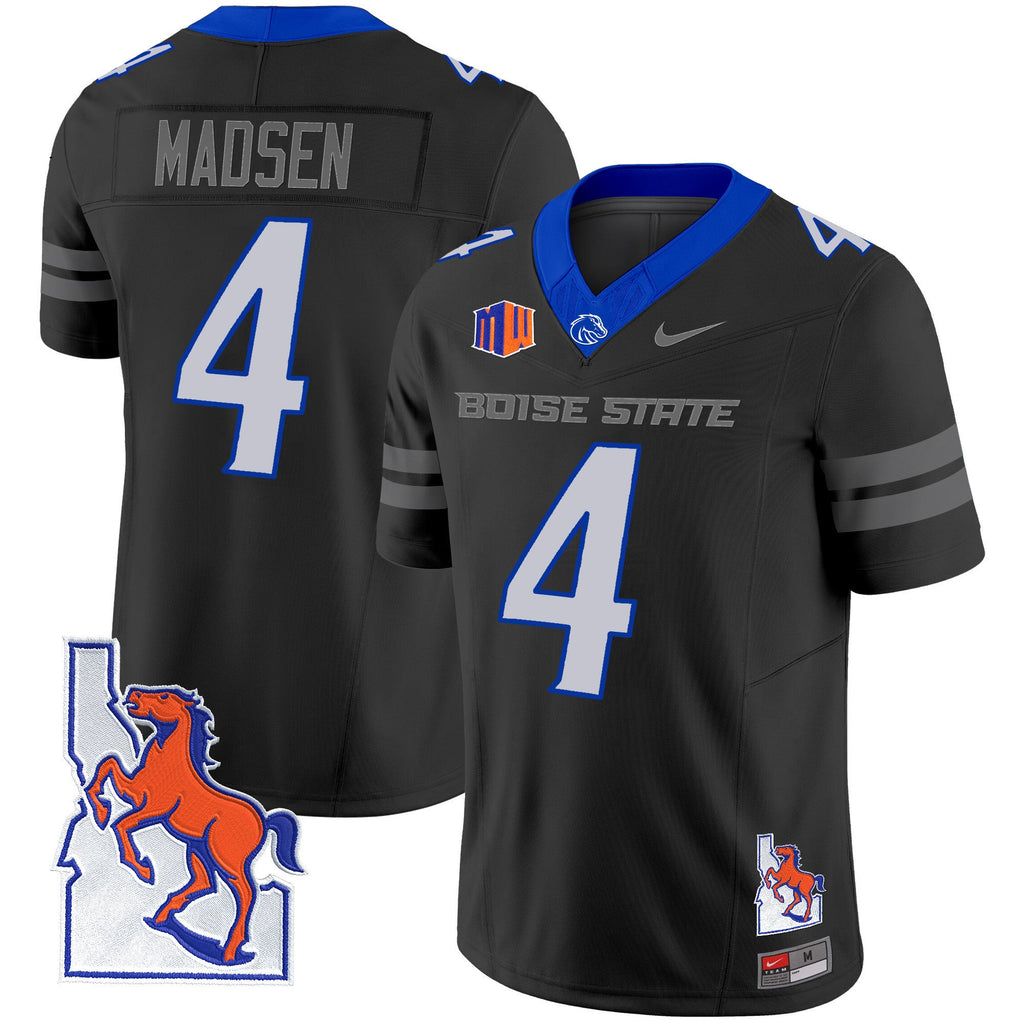 Men's Boise State Broncos 2024 Map Patch Vapor Limited Jersey - All Stitched - image 42