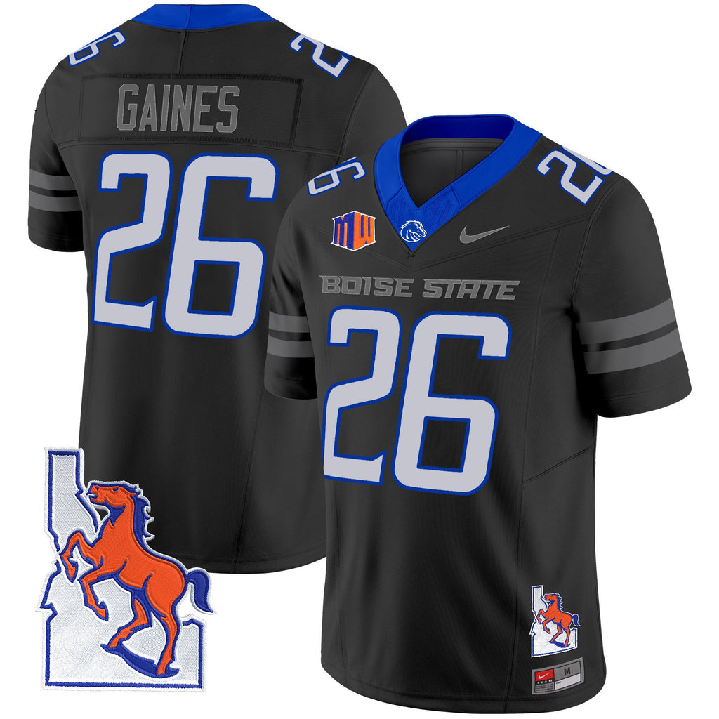 Men's Boise State Broncos 2024 Map Patch Vapor Limited Jersey - All Stitched - image 44