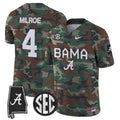 Alabama Crimson Tide 2024 Military Vapor Limited Jersey - All Stitched - image 1