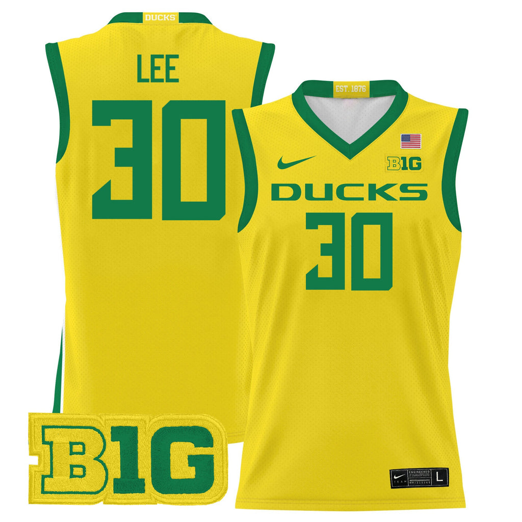 Men's Oregon Ducks 2024 Lightweight Basketball Jersey - All Stitched - image 46