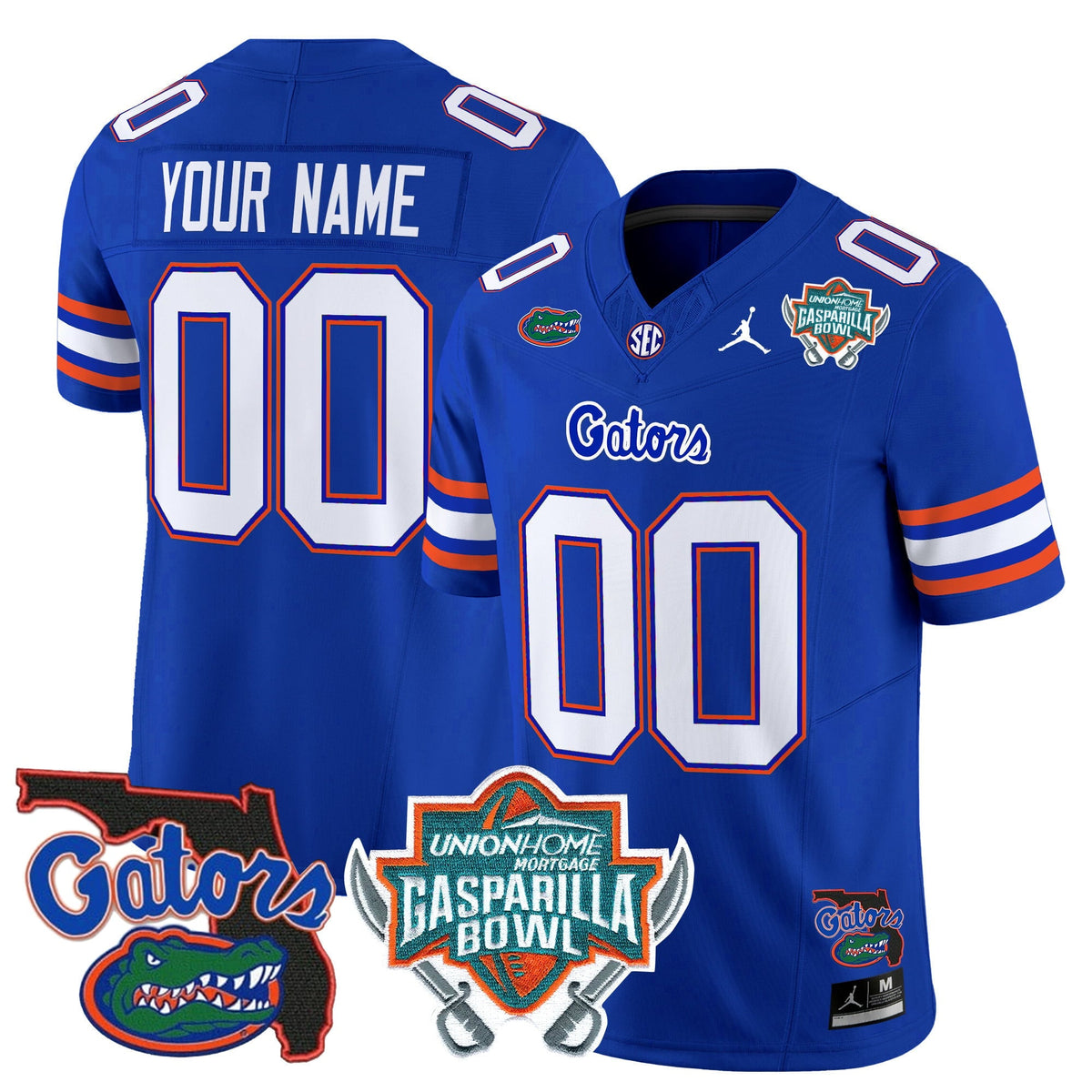 Florida Gators 2025 Gasparilla Bowl Patch Vapor Limited Custom Jersey - All Stitched - image 5