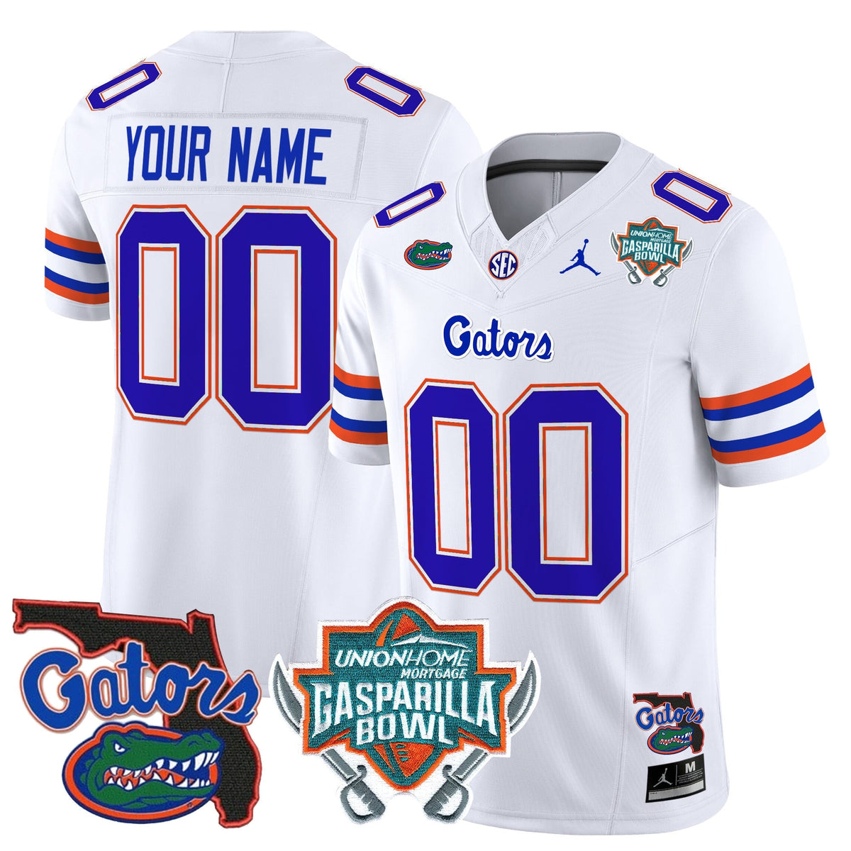 Florida Gators 2025 Gasparilla Bowl Patch Vapor Limited Custom Jersey - All Stitched - image 6
