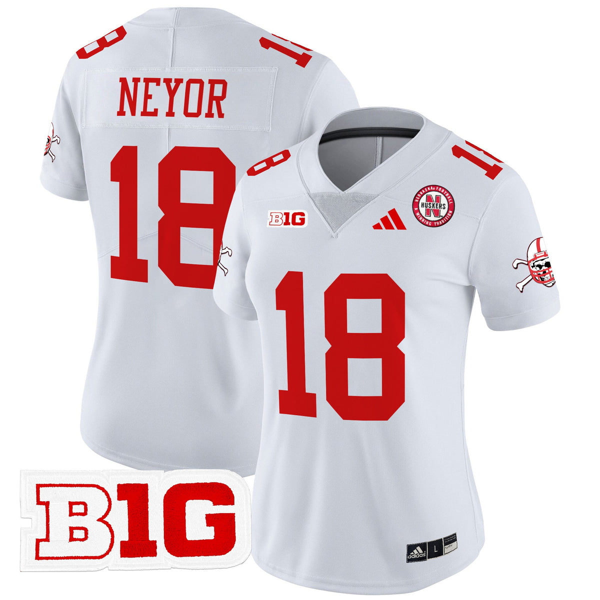 Women's Nebraska Cornhuskers 2024 Vapor Limited Jersey V2 - All Stitched - image 24