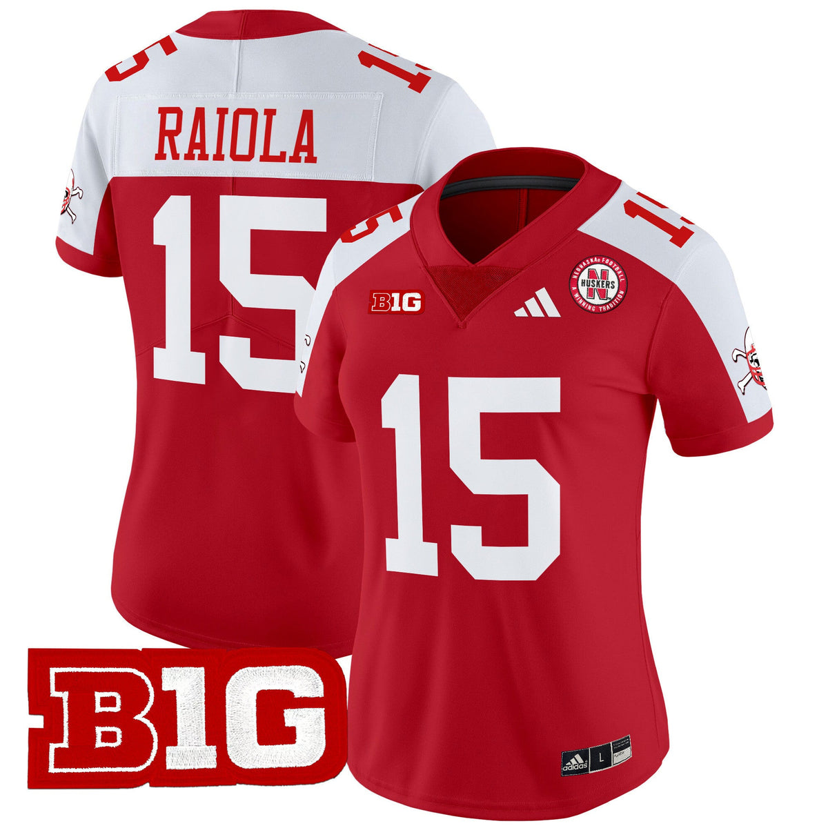 Women's Nebraska Cornhuskers 2024 Vapor Limited Jersey V2 - All Stitched - image 1