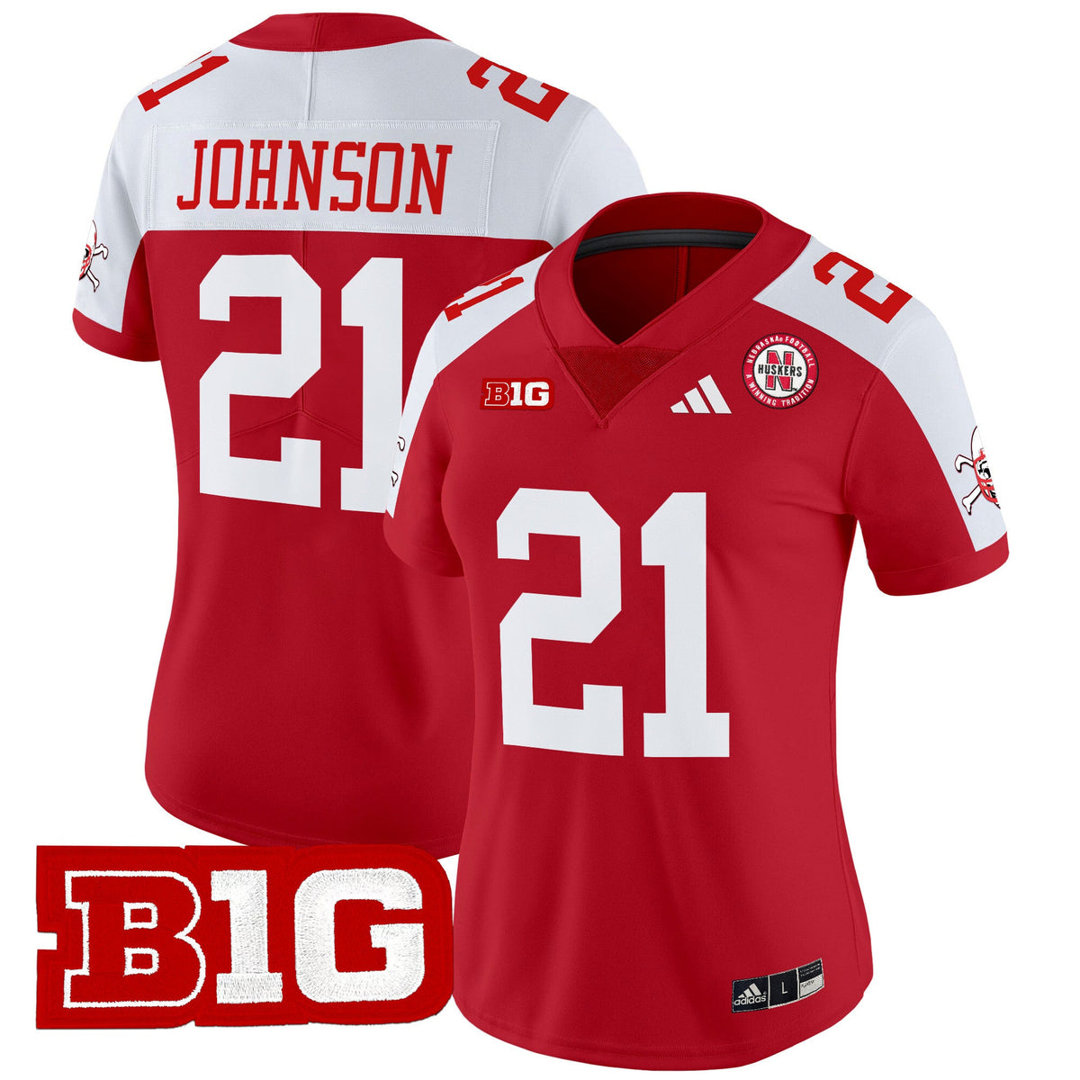 Women's Nebraska Cornhuskers 2024 Vapor Limited Jersey V2 - All Stitched - image 4