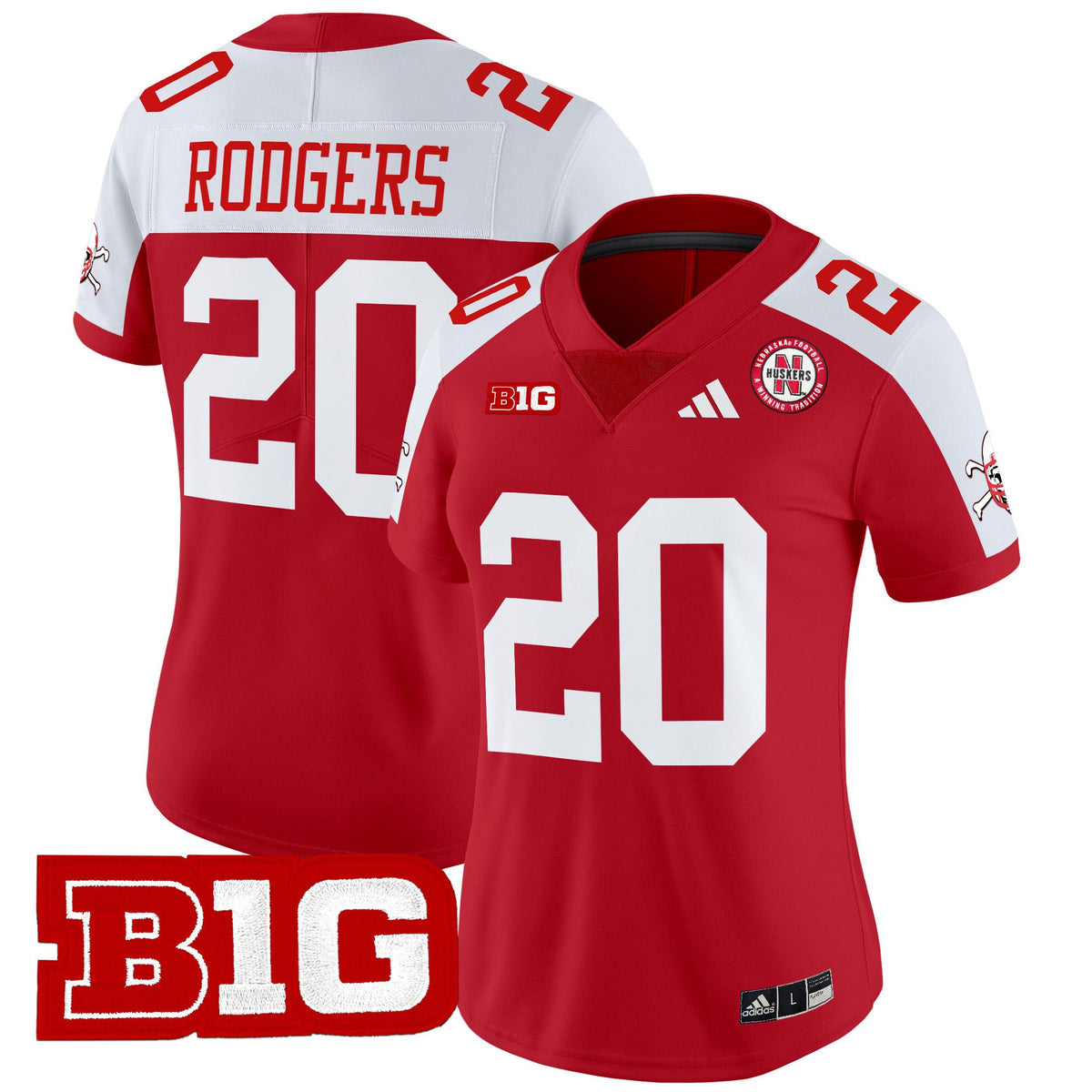 Women's Nebraska Cornhuskers 2024 Vapor Limited Jersey V2 - All Stitched - image 6