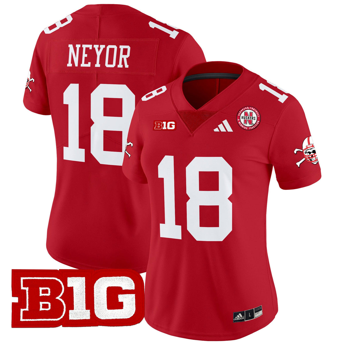 Women's Nebraska Cornhuskers 2024 Vapor Limited Jersey V2 - All Stitched - image 17