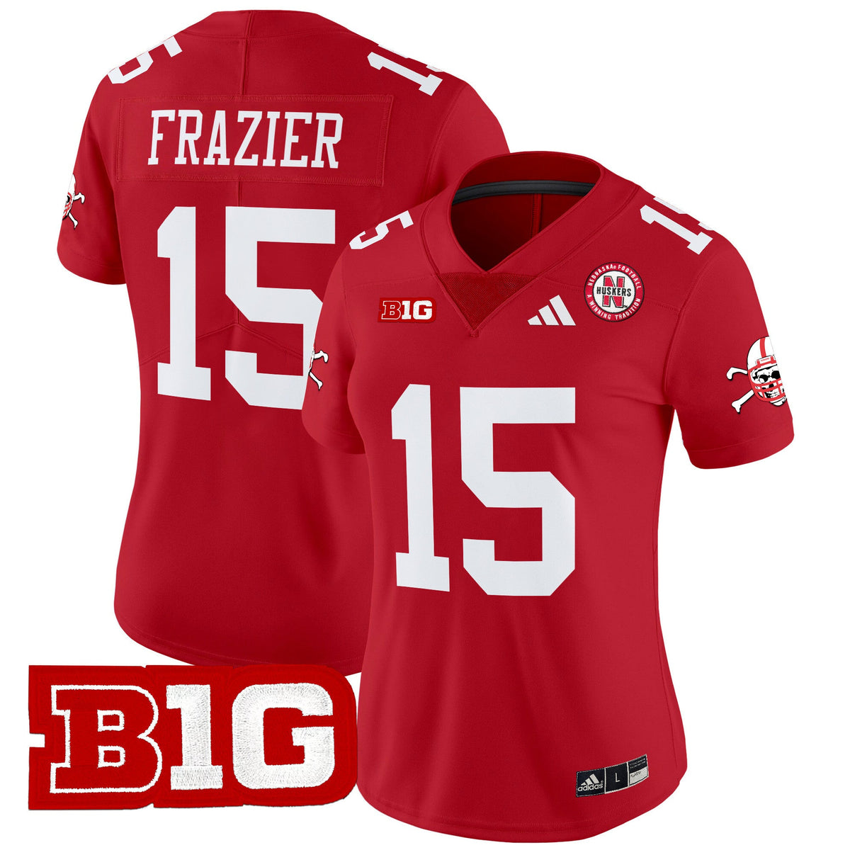 Women's Nebraska Cornhuskers 2024 Vapor Limited Jersey V2 - All Stitched - image 19