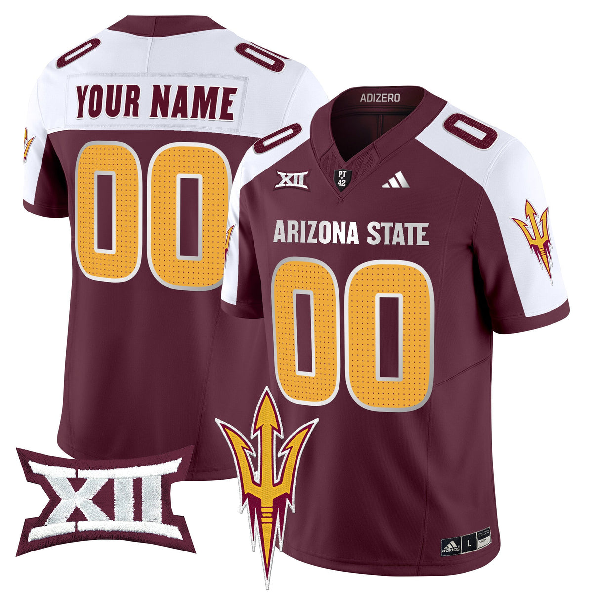 Arizona State Sun Devils 2024 Vapor Limited Custom Jersey V2 - All Stitched - image 16