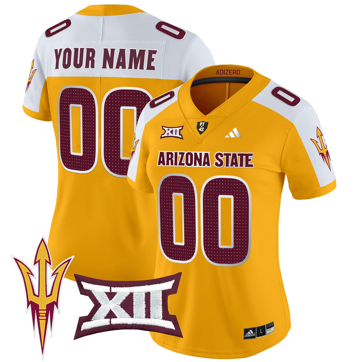 Arizona State Sun Devils 2024 Vapor Limited Custom Jersey V2 - All Stitched - image 8