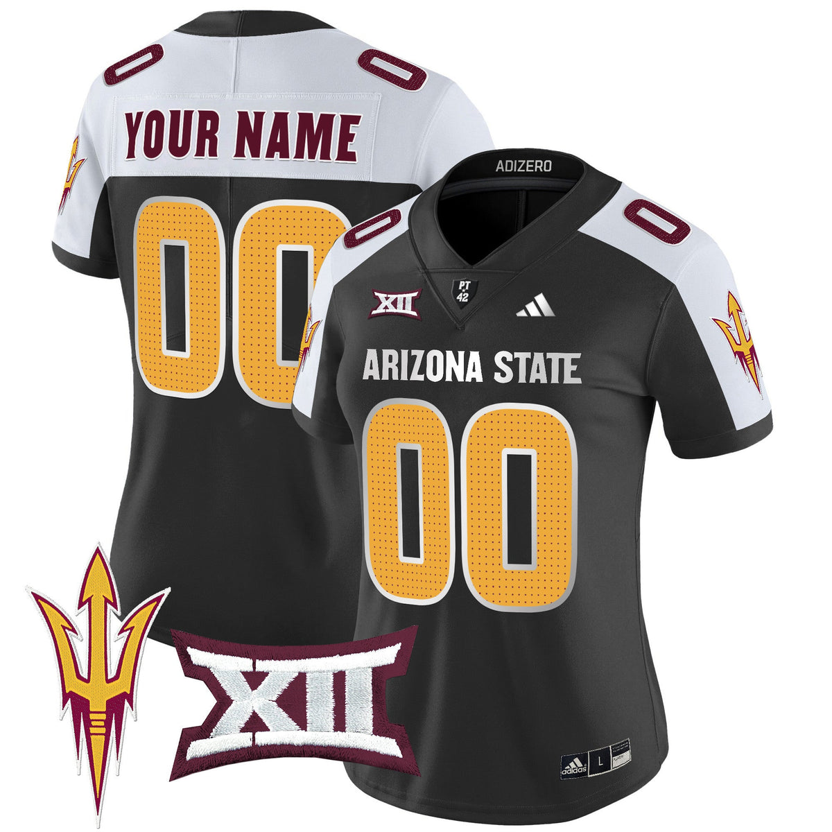 Arizona State Sun Devils 2024 Vapor Limited Custom Jersey V2 - All Stitched - image 9