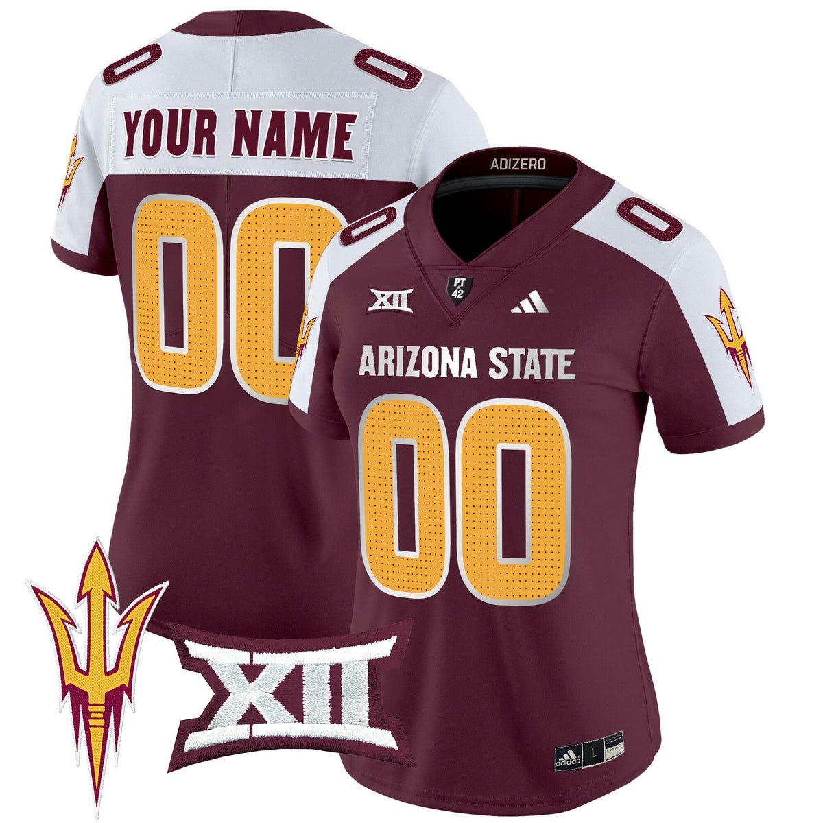 Arizona State Sun Devils 2024 Vapor Limited Custom Jersey V2 - All Stitched - image 10
