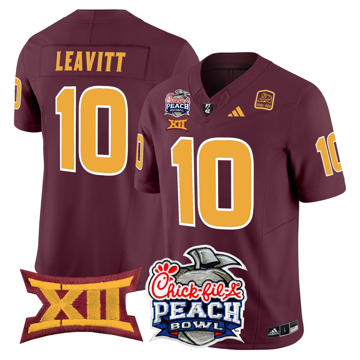 Men's Arizona State Sun Devils 2025 Peach Bowl Vapor Limited Jersey - All Stitched - image 33