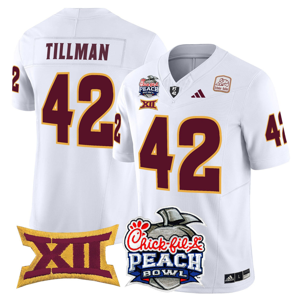 Men's Arizona State Sun Devils 2025 Peach Bowl Vapor Limited Jersey - All Stitched - image 54