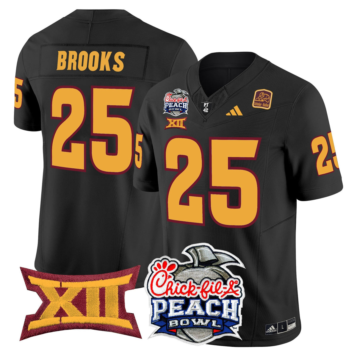 Men's Arizona State Sun Devils 2025 Peach Bowl Vapor Limited Jersey - All Stitched - image 45