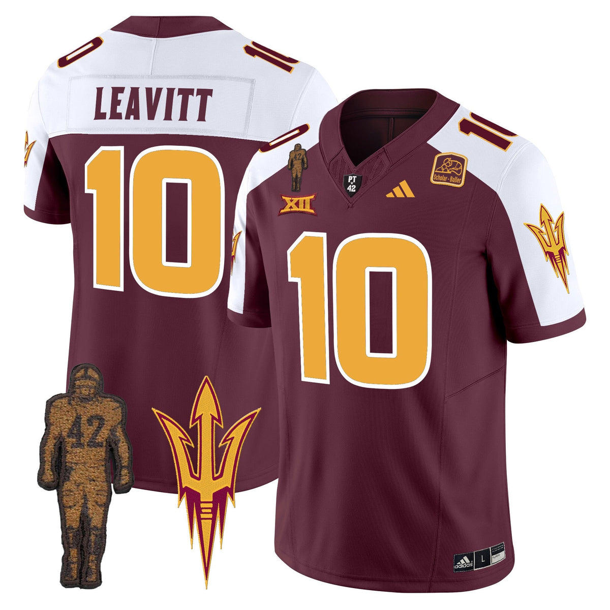 Men's Arizona State Sun Devils 2024 Pat Tillman Honoring Patch Vapor Limited Jersey - All Stitched - image 2