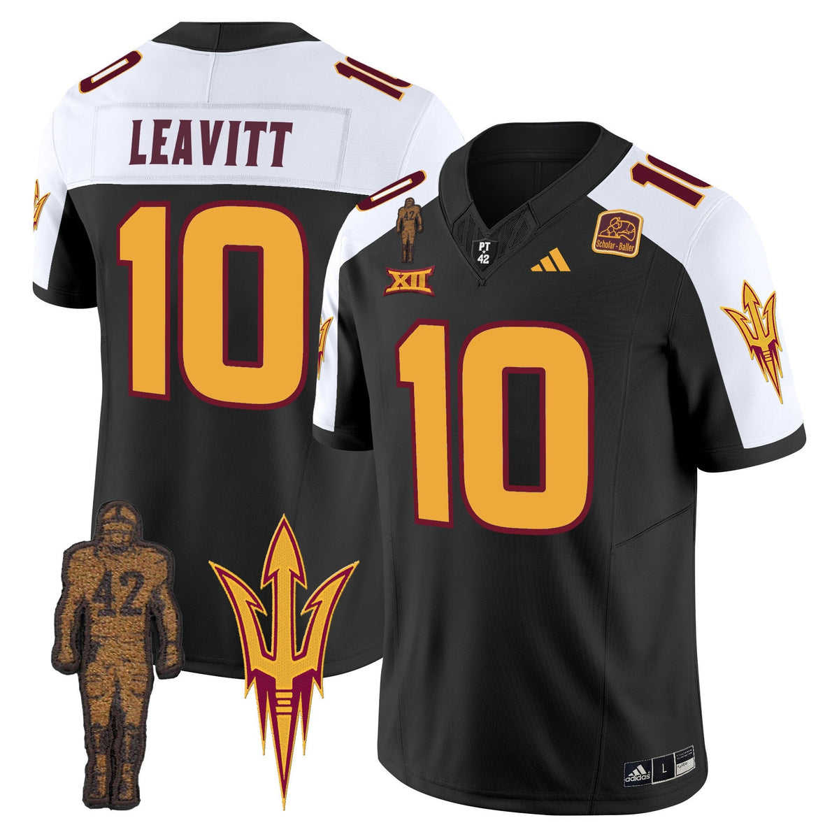 Men's Arizona State Sun Devils 2024 Pat Tillman Honoring Patch Vapor Limited Jersey - All Stitched - image 10
