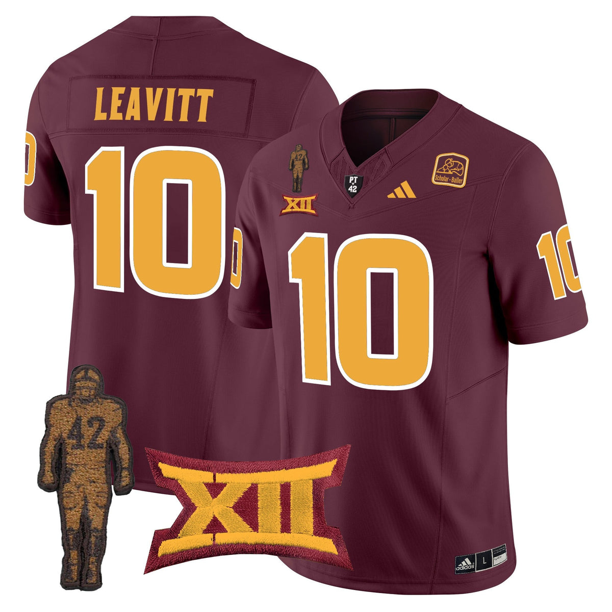 Men's Arizona State Sun Devils 2024 Pat Tillman Honoring Patch Vapor Limited Jersey - All Stitched - image 18