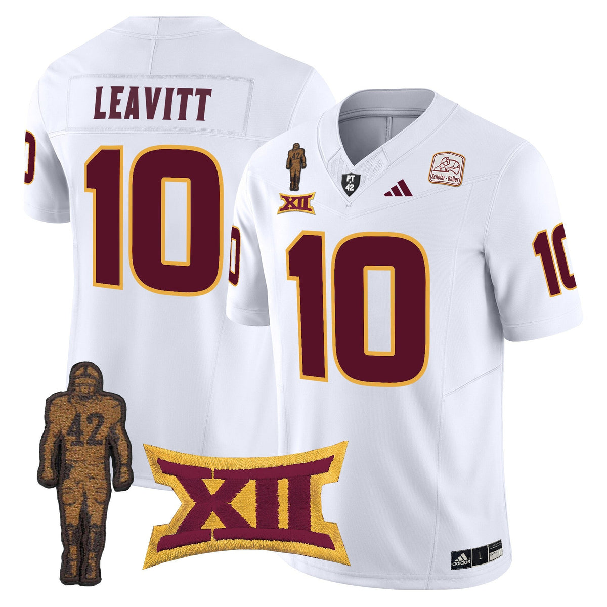 Men's Arizona State Sun Devils 2024 Pat Tillman Honoring Patch Vapor Limited Jersey - All Stitched - image 26