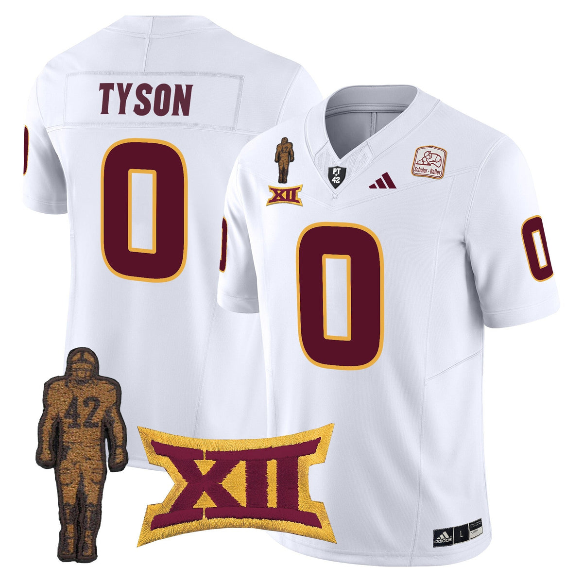 Men's Arizona State Sun Devils 2024 Pat Tillman Honoring Patch Vapor Limited Jersey - All Stitched - image 28