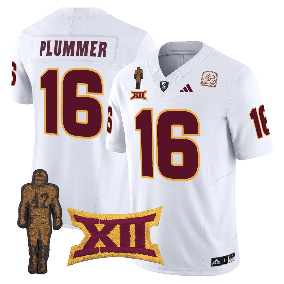 Men's Arizona State Sun Devils 2024 Pat Tillman Honoring Patch Vapor Limited Jersey - All Stitched - image 29