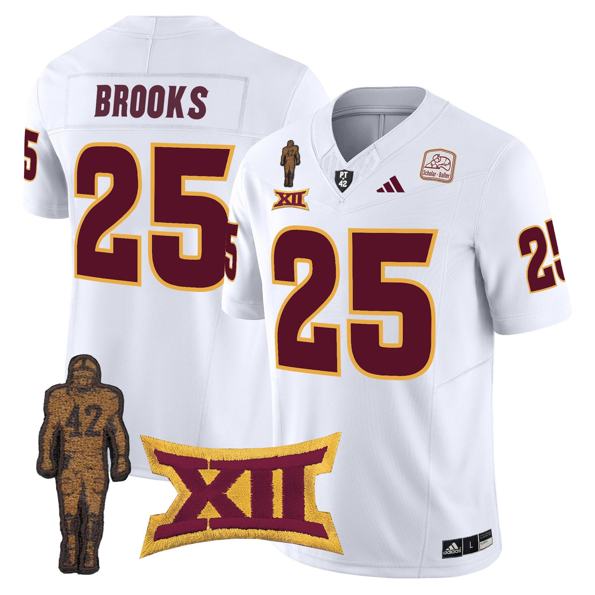 Men's Arizona State Sun Devils 2024 Pat Tillman Honoring Patch Vapor Limited Jersey - All Stitched - image 30