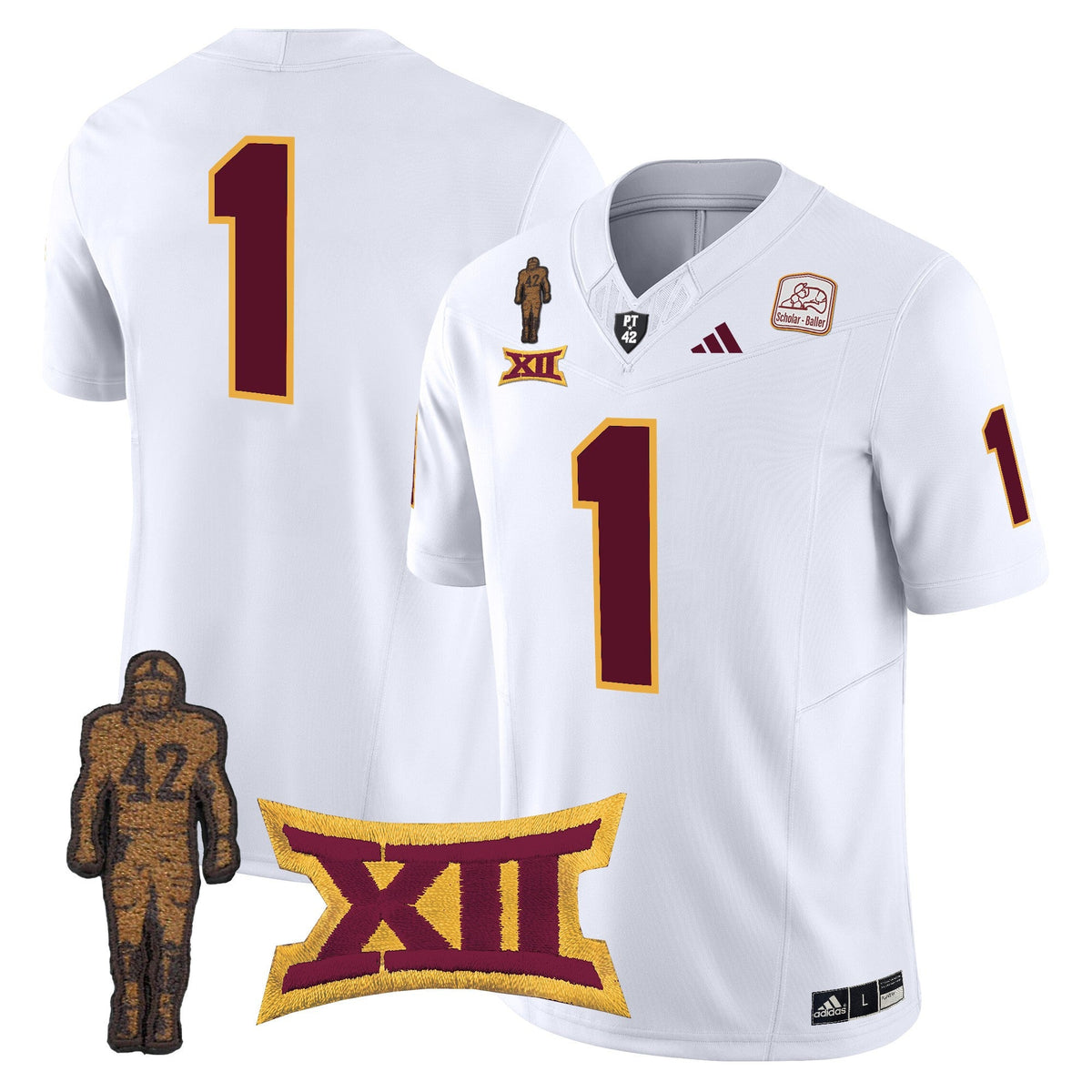 Men's Arizona State Sun Devils 2024 Pat Tillman Honoring Patch Vapor Limited Jersey - All Stitched - image 32