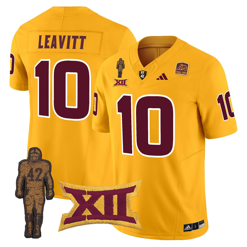 Men's Arizona State Sun Devils 2024 Pat Tillman Honoring Patch Vapor Limited Jersey - All Stitched - image 34