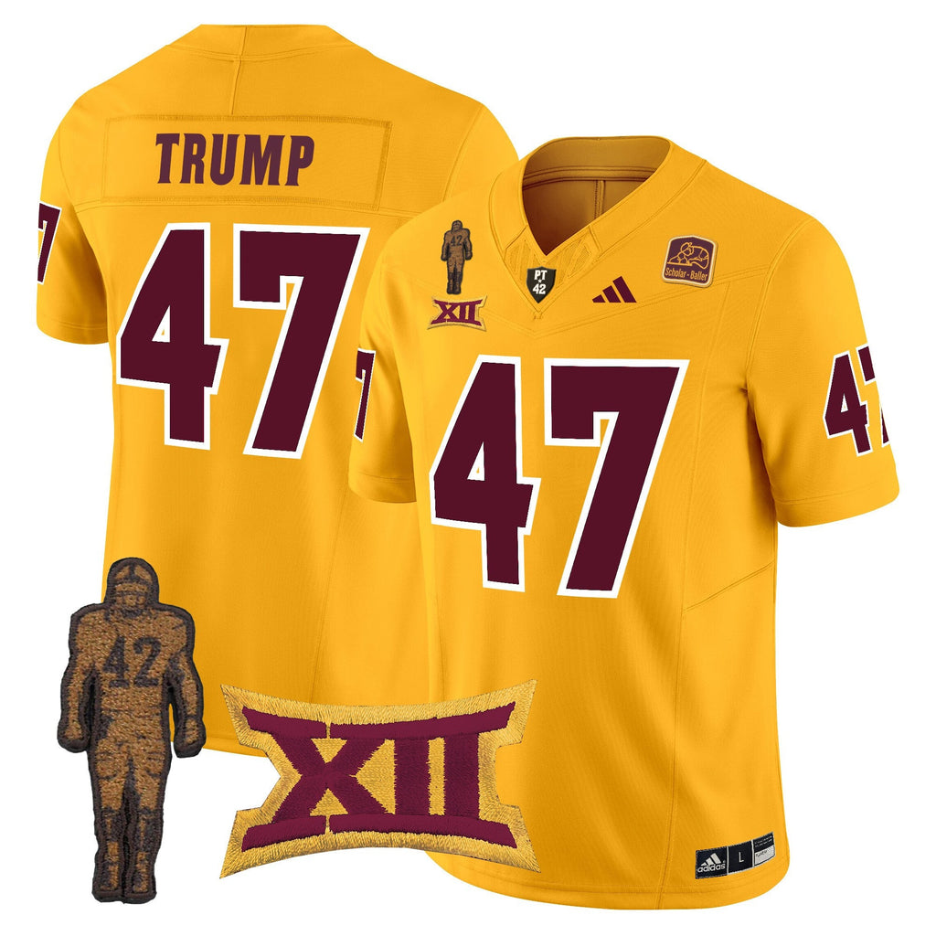 Men's Arizona State Sun Devils 2024 Pat Tillman Honoring Patch Vapor Limited Jersey - All Stitched - image 39