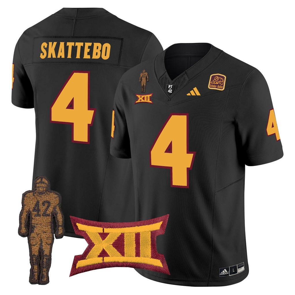 Men's Arizona State Sun Devils 2024 Pat Tillman Honoring Patch Vapor Limited Jersey - All Stitched - image 43