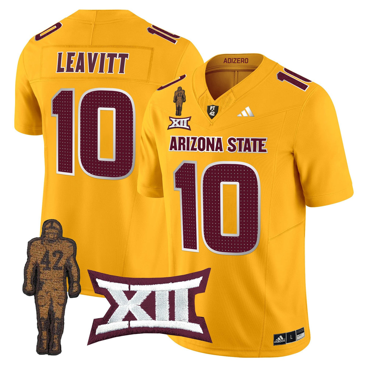 Men's Arizona State Sun Devils 2024 Pat Tillman Honoring Patch Vapor Limited Jersey V2 - All Stitched - image 2