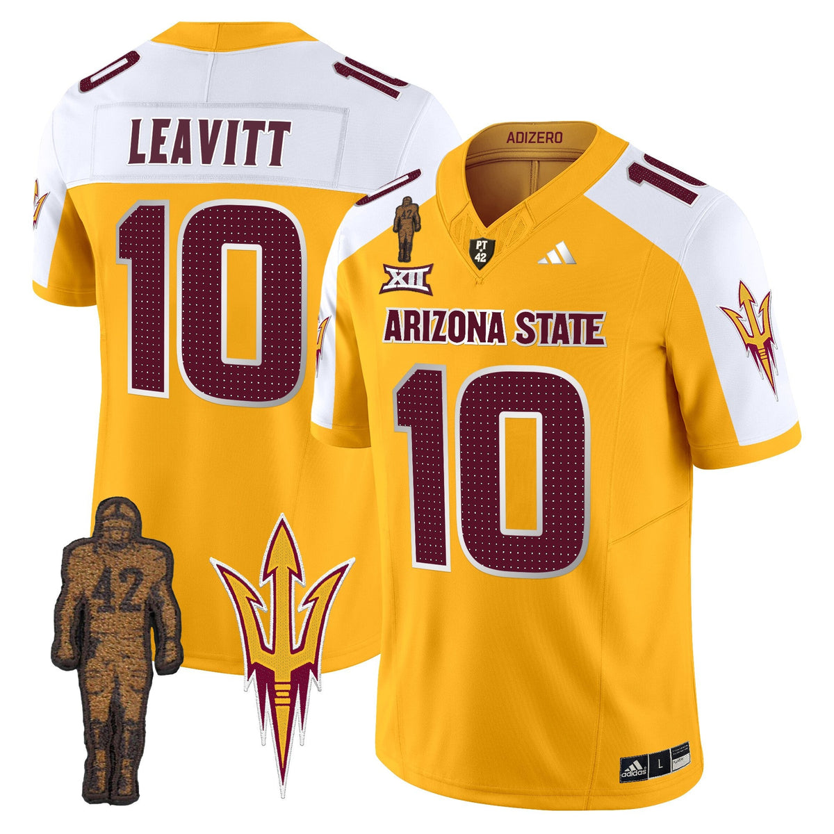 Men's Arizona State Sun Devils 2024 Pat Tillman Honoring Patch Vapor Limited Jersey V2 - All Stitched - image 10